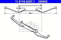 ATE Feder, Bremssattel 11.8116-0367.1  VW,TRANSPORTER V Bus 7HB, 7HJ, 7EB, 7EJ, 7EF,MULTIVAN V 7HM, 7HN, 7HF, 7EF, 7EM, 7EN