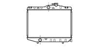 toyota Radiateur Ty Starlet 10/13 Mt 84-89