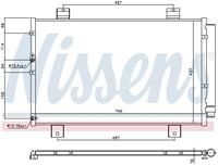 Kondensator, Klimaanlage Nissens 940697