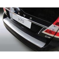 ABS Achterbumper beschermlijst Volvo V70 6/2013- (excl. XC70)Ribbed'Brushed Alu' Look