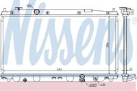 Kühler, Motorkühlung Nissens 68150