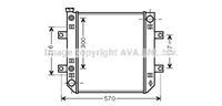 avacooling Radiateur AVA COOLING DN2274