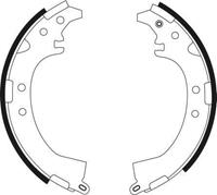 Bremsbackensatz Hinterachse ABS 9032