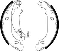 A.B.S. Bremsbacken 9124 Trommelbremsbacken,Bremsbackensatz PEUGEOT,206 Schrägheck 2A/C,206 SW 2E/K,206+ T3E,206 Stufenheck,206 Van