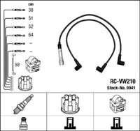 NGK Zündkabelsatz 0941 Zündleitungssatz VW,AUDI,SEAT,TRANSPORTER IV Bus 70XB, 70XC, 7DB, 7DW,GOLF III 1H1,POLO 6N1,GOLF II 19E, 1G1