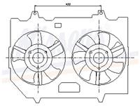 nissan Koelventilator