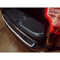 RVS AchterbumperprotectorDeluxe' Volvo XC60 2013-2016 Chroom/Zwart Carbon