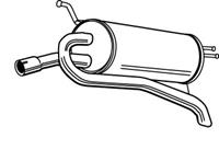Endschalldämpfer Walker 22541