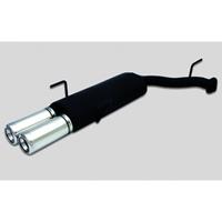 Sportuitlaat Opel Vectra B Facelift Combi 1.6i 16V 74kW/1.8i 16V 92kW/2.0i 16V 100kW 1999-2002 2x 80