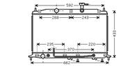 hyundai Radiateur Benzine 1.4 / 1.6 At