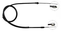 A.B.S. Handbremsseil K15498 Bremsseil,Seilzug Feststellbremse PEUGEOT,206 Schrägheck 2A/C,206 SW 2E/K,206+ T3E,PARTNER Combispace 5F,PARTNER Kasten 5