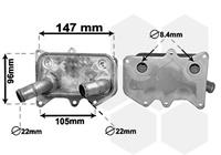 vanwezel Ölkühler, Motoröl Van Wezel 83003215