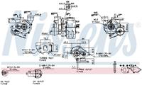 Turbocharger NISSENS 93027