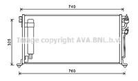 mitsubishi Condensor, airconditioning