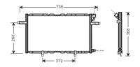 opel Condensor Cond Frontera All Mt 98-