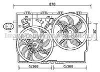 fiat Koelventilatorwiel