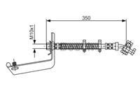Bremsschlauch Hinterachse links Bosch 1 987 476 977