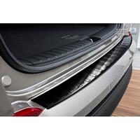 Zwart RVS Achterbumperprotector Hyundai Tucson 2015-2018RIbs'