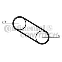 CONTITECH Zahnriemen CT667 Steuerriemen FIAT,131,132,ARGENTA 132A,131 Familiare/Panorama