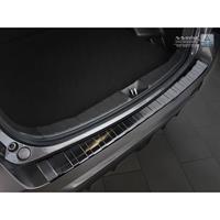 Zwart RVS Achterbumperprotector Mitsubishi ASX 2017-Ribs'