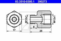 Adapter, Bremsleitung ATE 03.3510-0300.1