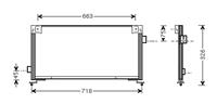 subaru Condensor Legacy Mk3 98-