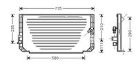 toyota AIRCO CONDENSOR Prod UK