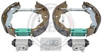 Bremsbackensatz Hinterachse ABS 111455