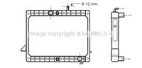 highwayautomotive Radiator, motorkoeling AVA COOLING ME2173