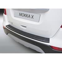 ABS Achterbumper beschermlijst Opel Mokka X 10/2016-Ribbed' Zwart