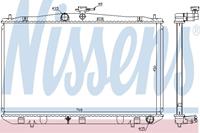 Kühler, Motorkühlung Nissens 646833