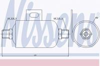 Droger, airconditioning NISSENS 95343