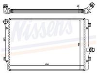 Kühler, Motorkühlung | NISSENS (65281A)