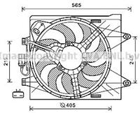 fiat Koelventilatorwiel