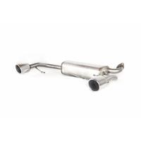 Dubbele RVS Sportuitlaat Suzuki Swift II 1.6 Sport 92kW 2006-2010 101mm