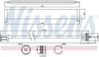 Trockner, Klimaanlage Nissens 95577