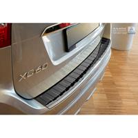 Zwart-Chroom RVS Achterbumperprotector Volvo XC60 2013-2016Ribs'
