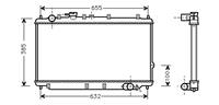 Radiateur Kia Sephia/shuma Mt 96-