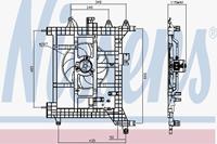 Lüfter, Motorkühlung Nissens 85711