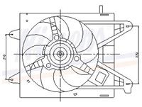 fiat Koelventilator