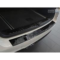 Zwart-Chroom RVS Achterbumperprotector BMW X3 F25 2014-2017Ribs'