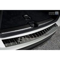 mercedes-benz Zwart-Chroom RVS Achterbumperprotector Mercedes GLC 2015-Ribs'