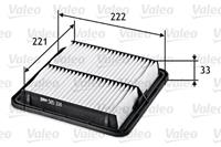 Valeo Luftfilter 585334  SUBARU,FORESTER SH,LEGACY IV Station Wagon BL, BP, B13_,IMPREZA Schrägheck GR, GH, G3,OUTBACK BL, BP,XV,LEGACY IV BL, BP