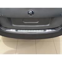 RVS Achterbumperprotector Skoda Fabia II Combi 2007-Ribs'