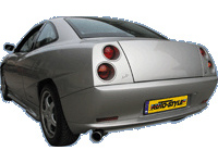 100% RVS Sportuitlaat Fiat Coupe 2.0 20v Turbo 1997- 102mm