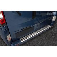 RVS Achterbumperprotector Opel Vivaro/Renault Trafic/Nissan Primastar 2001-2014Ribs'