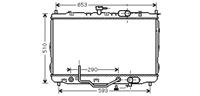 kia RADIATEUR CARENS2 20CRDi AT 02-06