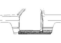 mitsubishi Plaatwerkdeel Subishi Pajero'82-.dorpel