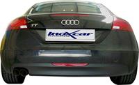 100% RVS Sportuitlaat Audi TT 2.0 TFSi (200pk) 2006- 2x80mm Racing