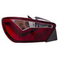 Set LED Achterlichten Seat Ibiza 6J SC 3-deurs 2008- - Rood/Smoke